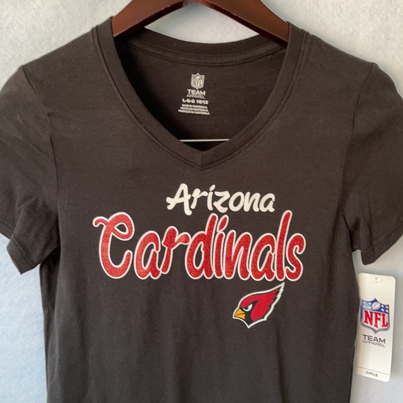 TA NFL Arizona Cardinals V-Neck Short Sleeve Tee - Picture 2 of 8